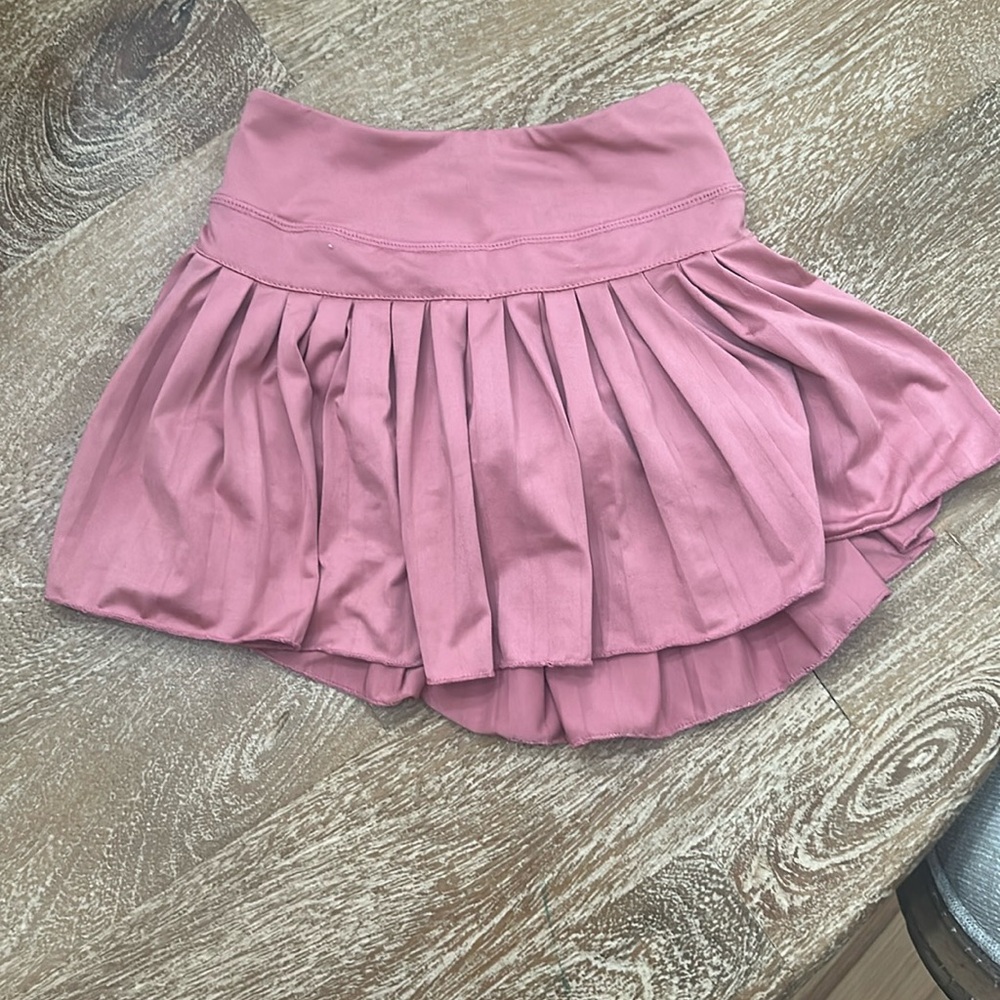 Skirt with built in shorts